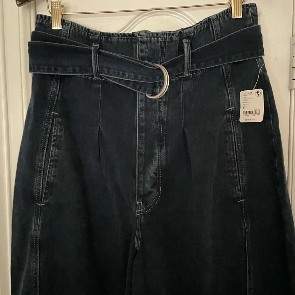 FREE PEOPLE We The Free The Amsterdam High-Rise Barrel Jeans